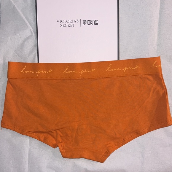 (M) PINK LOGO BOYSHORT UNDERWEAR Victoria’s  Secret - Picture 10 of 12
